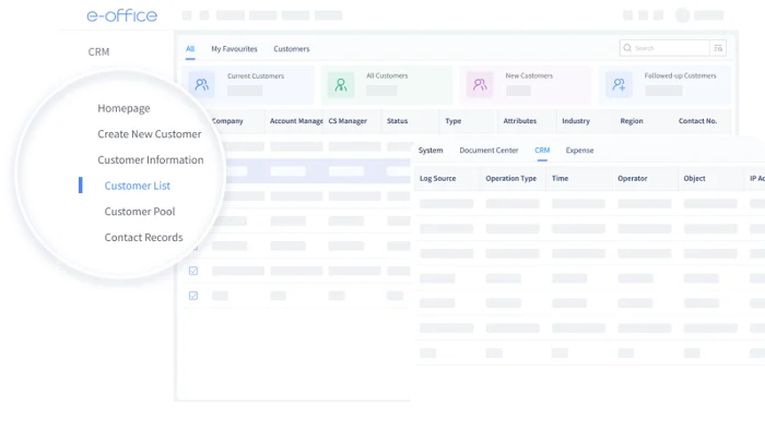 e-office CRM